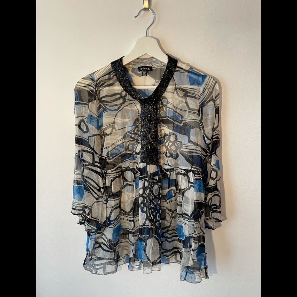 lê chateau retro tunic - Picture 2 of 6